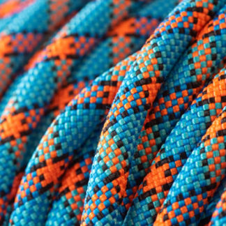 Retrieverleine - Blau & Orange